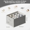 FHSQX 2 Pack Shoe Organizer for Closet,Fits up to 24