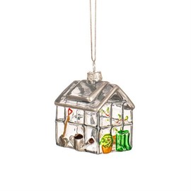 Sass & Belle Mini Greenhouse Shaped Bauble
