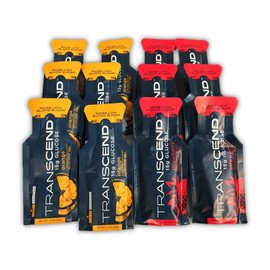 Transcend 15g Glucose Gel - Orange & Strawberry Assortment (12)