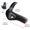 UFOR CAVO Ergonomic Lock-On Rubber Bike Grips, with Aluminum Locking