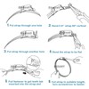 Stainless Steel Worm Gear Hose Clamp Assortment Kit, Cut-To-Fit