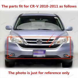 Unbranded 9PC For CR-V 2010-2011 Radiator Support Cover Upper Lower Grille Fog lamps Kit