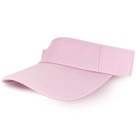 AUSUAYA Sun Visor Hat Women Men Sports Caps with Large Wide Brim for Golf/Tennis/Cycling/Running/Jogging T2-Y-M8, rose