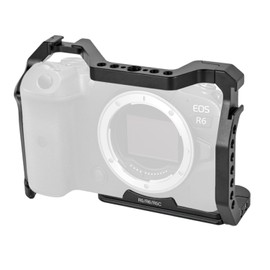 R5 ii/R5/R6/R5C/R6 ii Camera Cage,R5 Mark ii/R6 Mark ii Cage with Cold Shoe and ARRI Interface for EOS R5C/R6 Mark II/R5 Mark II/R5/R6/R5C
