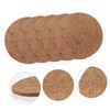 DRESSOOS 10pcs Pigeon Nest Pads Natural Palm Fiber Bird Nest