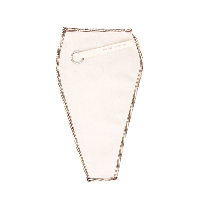 CoffeeSock ColdBrew Kit- Reusable Organic Cotton Filter and Jar (KIT32)