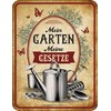 Original RAHMENLOS Decorative Tin Sign as a Gift for Gardeners