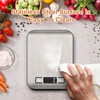 CROWNFUL Food Scale, 11 lb Digital Kitchen Scales with Built-in
