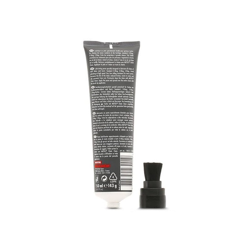 Motul C5 Chain Paste Motorcycle Chain Grease with Brush Applicator,