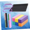 BIUDECO Durable Mini Nail Brush Polishing Buffers Set Manicure Tool