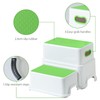 Victostar Toddler Step Stool,2 Kids Step Stool for Bathroom Sink,Baby