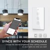MOES WiFi RF Smart Light Dimmer Switch, Smart Life/Tuya APP