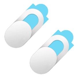 Audio Fan PC Web Camera Cover In-Camera Cover for Smartphones Tablets Laptops Personal Privacy Protection Prevention Voyeur Prevention Protection White