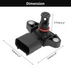 X AUTOHAUX No.AA5Z-9F479-C Engine Manifold Absolute Pressure MAP Sensor for