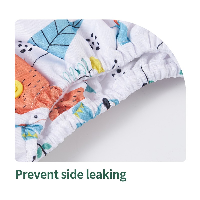 Baby Cloth Diaper One Size Adjustable Washable Reusable Breathable Prevent