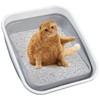Maohegou Large Cat Litter Box for Kittens to Senior Cat,
