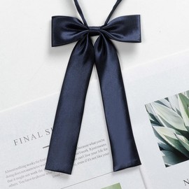 LIUXU Uniform Ribbon Necktie, School Ribbon, Suit, Bowtie, School Tie, Adjustable, Student Uniform, Middle School, High School Ribbon, School Entrance | Graduation, Elementary School Students, DK JK,