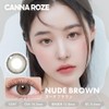 Color Contacts CANNA ROZE Nude Brown Kanna Rose 【1 box
