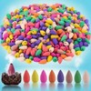 300 Assorted Backflow Incense Cones Lavender Agarwood Sandalwood Artemisia Floral
