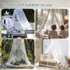 Wnqou Mosquito Net for Bed, Large Dome Canopy Mosquito Net
