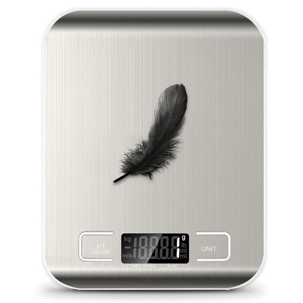 Food Scale, 11Lb Kitchen Scale with 6 Units Tare Function