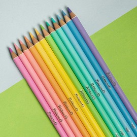 Pelikan round pastel colored pencils 30330327 with 12 colors