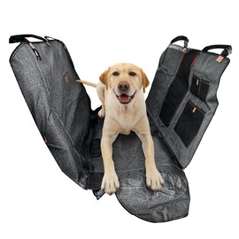 URBANTRANSIT Pet Seat Cover for Your Back Seat and Durable Dog Car Hammock, Protects Your Car's Interior from Pets, Children & Spills - Measures 53" X 41.5" to Fit Most Vehicles
