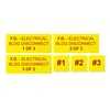 F.D. - Electrical BLDG Disconnect - Placard | Label -