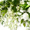 SLanC Wisteria Garland Artificial Flowers Wisteria Vine - 5Pcs Total