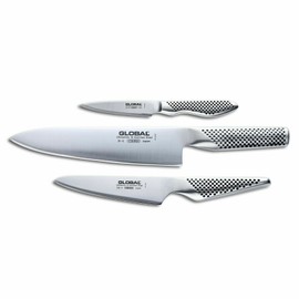 Global G-2338, 3-Piece Knife Set (G-2, GS-3, GS-38)