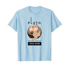 Pluto Never Forget Space Planet Nerd T-Shirt