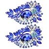 2Pcs Corsage Brooch Fashion Retro Exquisite Alloy Pins Applique Clothing