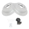 Rear Performance Brake Pad & Rotor Kit Brake Pads Brake