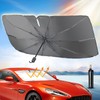 Sxiio AVAN CAR WINDSCREEN FOLDING SUN SHADE - REFLECTIVE MATERIAL