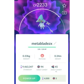 metabladezx Pokémon GO - Azelf (30 Day Friendship or Registered) Trade