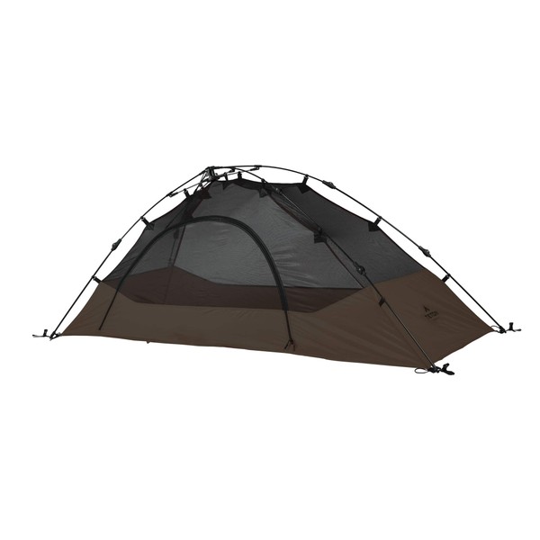 TETON Sports Vista 1 Quick Tent; 1 Person Dome Camping Tent; Easy Instant Setup, Brown, 80" x 37" x 34"