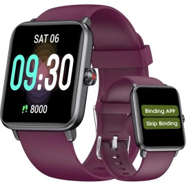 Pedometer Watch Senior Friendly No App/Phone Required, Waterproof Fitness Tracke