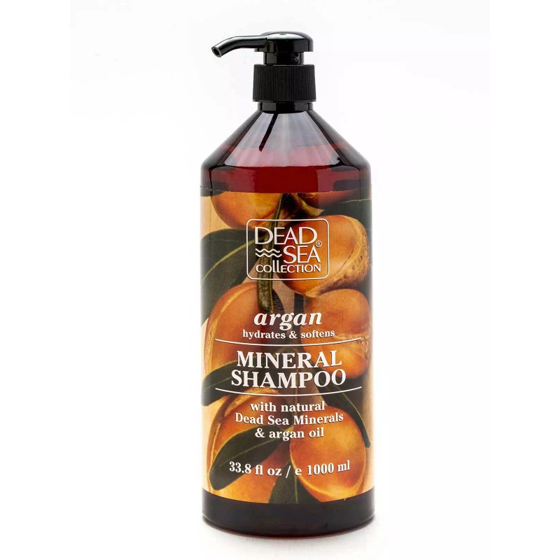 Dead Sea 2 PACK DEAD SEA COLLECTION ARGAN MINERAL SHAMPOO