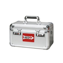 BAGAKE AED Vehicle Storage Case with Combination Lock-15.5 x 9.6 x 10 Inches Universal AED Compatible Medical Device Box, Perfect for Home, Hospital & School