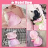 Guinea Pig Clothes,Soft Bunny Ferret Clothes with Pet Rabbit Harness