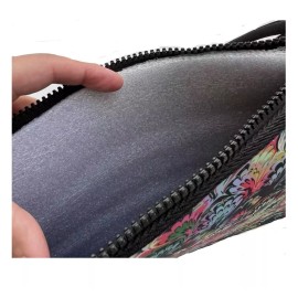 Cynthia Rowley Flat Designer Marble Pouch/Clutch for Pen Pencil Makeup & Tablet