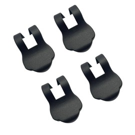 OKAYOHINN Subaru Crosstrek Impreza GU Type Door Stopper Cover Hinge Cover Door Stopper Cover Accessory Interior Parts Protective Cover Dust Dirt Rust Prevention PP Resin 4PCS [Black 2] SBRU-XWB