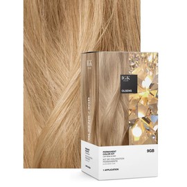 IGK PERMANENT COLOR KIT | Easy Application + Strengthen + Shine | Squalane + Orchid Extract | Vegan + Cruelty Free + Ammonia Free | 140ml | 4.75 oz:_9GB OLSENS