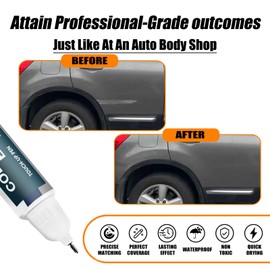 K51 Platinum Graphite Metallic Touch Up Paint for Nissan, Car Paint Pen Scratch Repair Two-In-One Touch Up Paint, Premium Car Scratch Remover for Deep Scratches