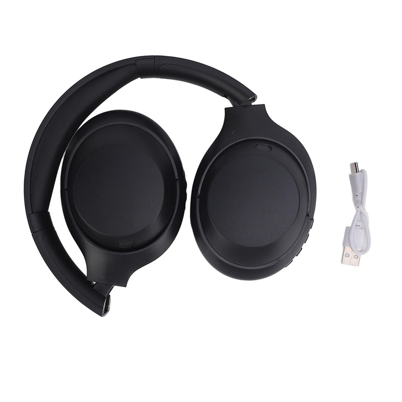 Wireless Over-Ear Headphones with Deep Bass Stereo Sound, Foldable Design,