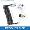 A ABSOPRO Car Bike Tyre Inflator Hose with Lock on