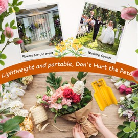 HSFOOYL 2pcs Rose Thorn Remover, Roses Leaf Stripper Tool, Safe, Efficient, and Painless Rose Stem Cleaning | Ergonomic Design for Florists, DIYers, and Flower Enthusiasts