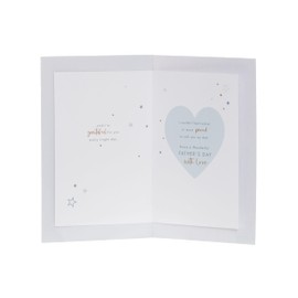 UK Greetings | Father's Day Card from Your Daughter | Card for Dad, Grandad, Husband | Him, Boys, Men | Thank You Design | With Envelope | 165x254 mm