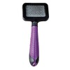 Karlie Flamingo Universal Brush with Handle for Cat – Purple/Black