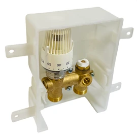 AQUA HEATING RTL Box H1070 Thermostat Heating Thermostat for Underfloor Heating Room Temperature Controller Underfloor Heating with Return Temperature Limiter, Temperature Controller Floor